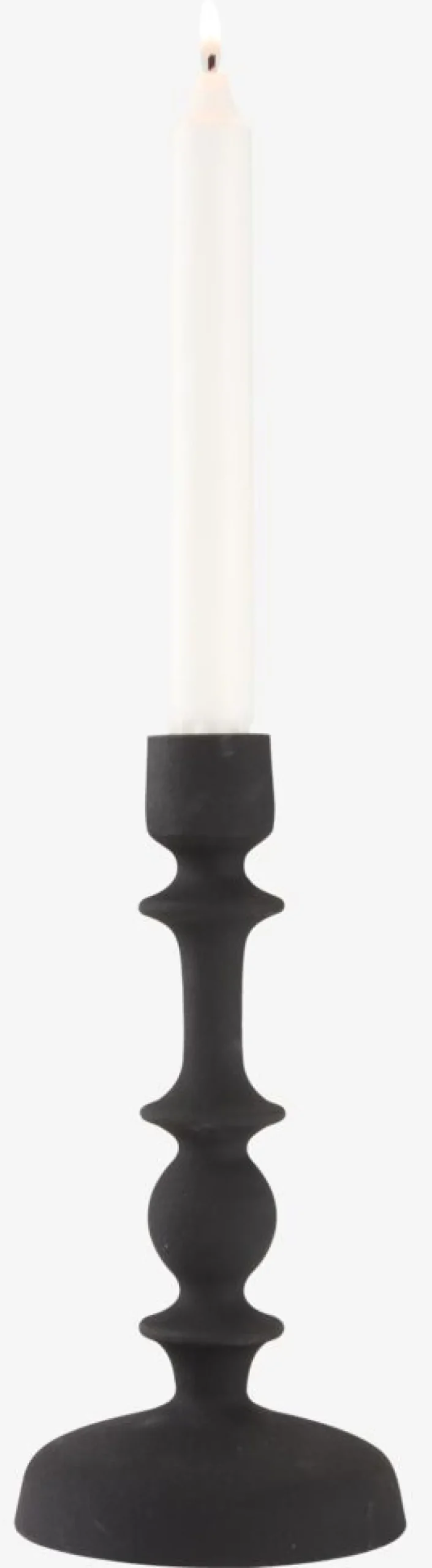 Discount CASPARCandelabro CASPAR Ø10xA21cm negro Portavelas