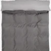 Discount CATERINABASICJuego funda nórdica microfibra CATERINA 155x220 gris Juegos De Funda Nórdica