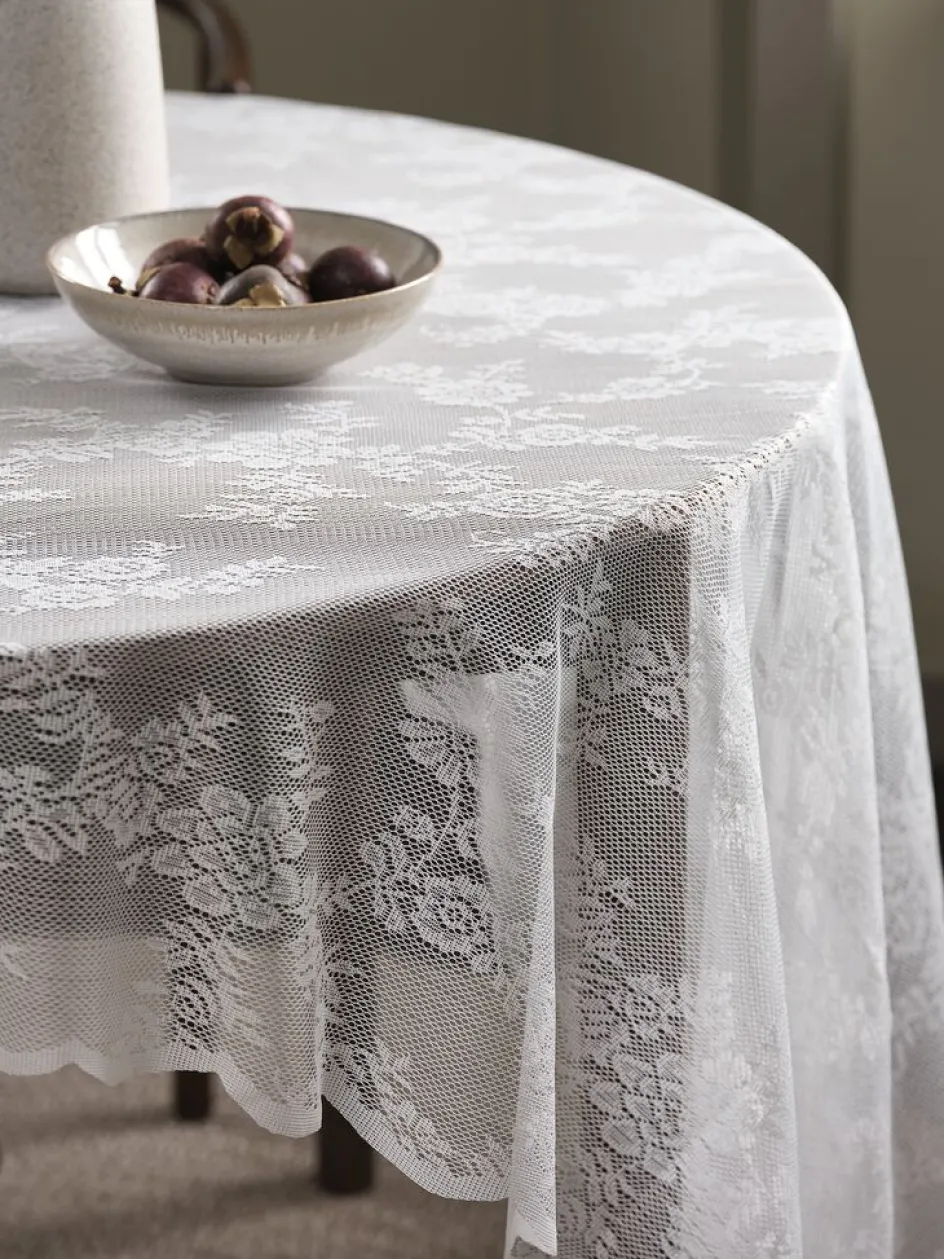 Hot CIKORIAMantel CIKORIA 140x240 blanco Manteles