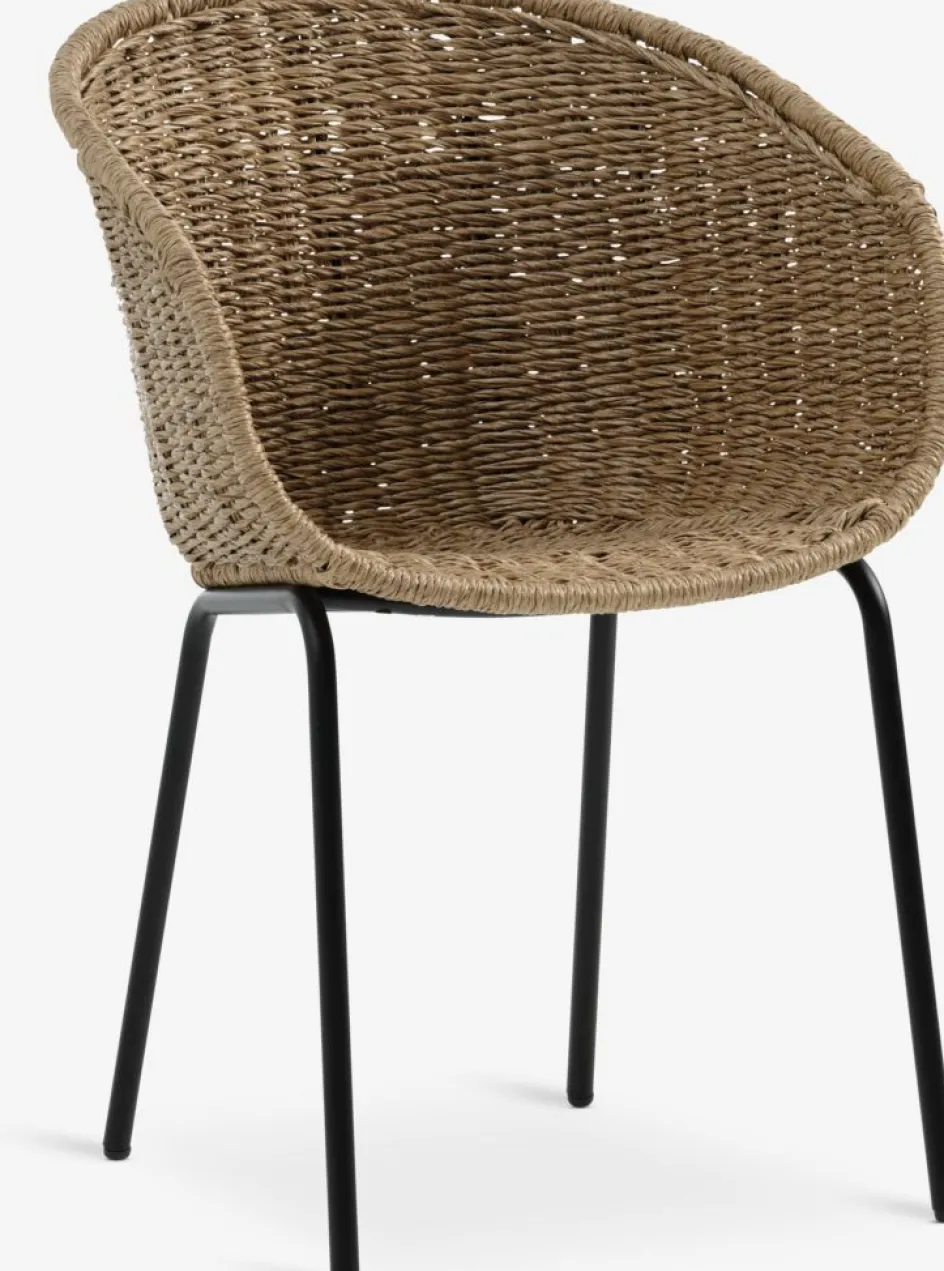 Clearance DAGSVAD + TUERNEMesa DAGSVAD L190 + 4 sillas TUERNE natural Conjuntos Mesa Y Sillas De Jardín