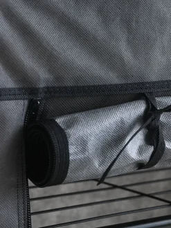 DAMHUSArmario DAMHUS 149x174 gris oscuro Burros Para Ropa|Burros Para Ropa