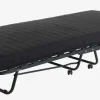 DAMSBROCama plegable DAMSBRO 90x200 negro Camas Plegables