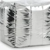 Hot DAVINDEPuf DAVINDE 40x45 plateado Pufs|Pufs