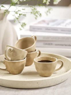 Online DETMERTaza de café DETMER Ø7xA5cm 11cl beis Vasos Y Tazas