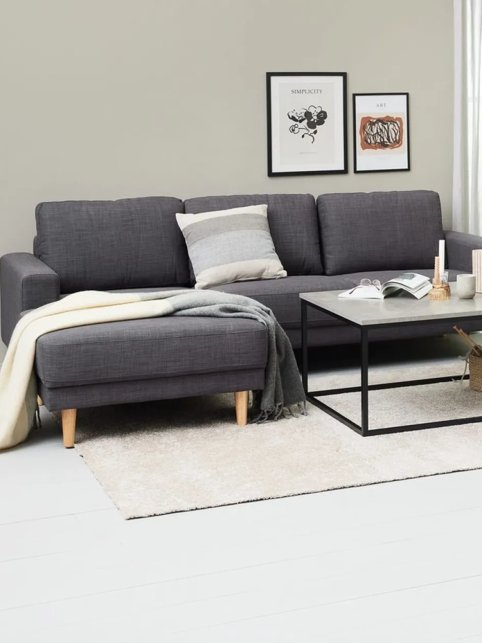 EGENSESofá EGENSE chaise longue tela 2 Plazas|3 Plazas