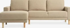 Discount EGENSESofá EGENSE con chaise longue tela 2 Plazas|3 Plazas