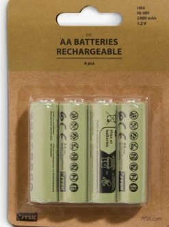 Best EIKPilas recargables EIK AA 4 unidades Pilas|Pilas