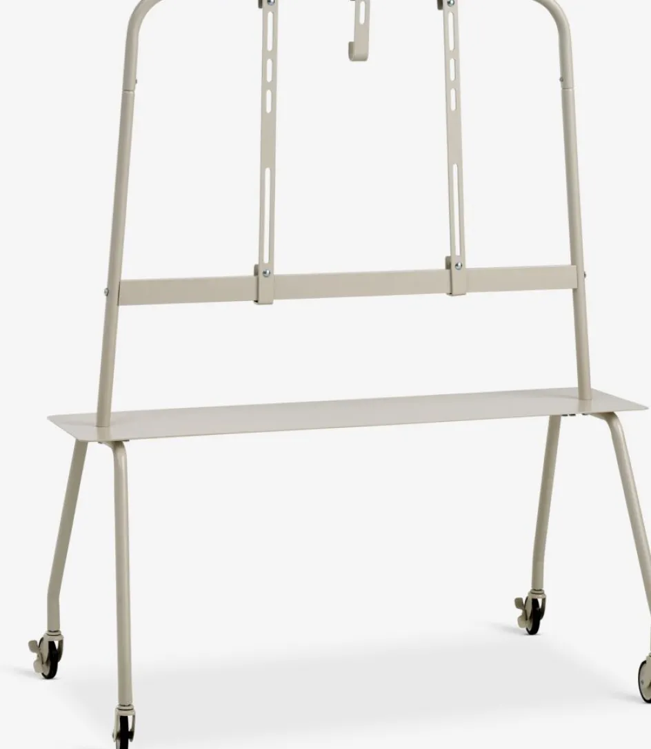 New EJDRUPSoporte de TV EJDRUP 1 estante beis Muebles De TV
