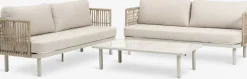 Online EJLBYConjunto muebles jardín EJLBY 5 plazas beis Conjuntos Mesa Y Sillas De Jardín|Muebles De Jardín
