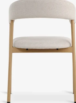 Hot EJSINGSilla de comedor EJSING tela beis/color roble natural Sillas De Comedor