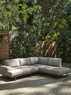 Clearance ELLEKILDESofá de exterior ELLEKILDE 5 plazas 4 estaciones topo Muebles De Jardín