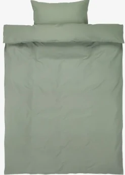 Clearance ELLENPLUSJuego funda nórdica ELLEN 155x220 verde Juegos De Funda Nórdica