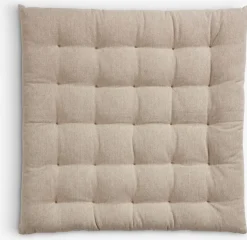 New ELVESNELLECojín de asiento ELVESNELLE 40x40x4 beis Cojines De Asiento