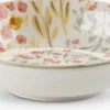 Outlet EMILBol EMIL Ø10xA3cm con flores Platos, Boles Y Cubiertos