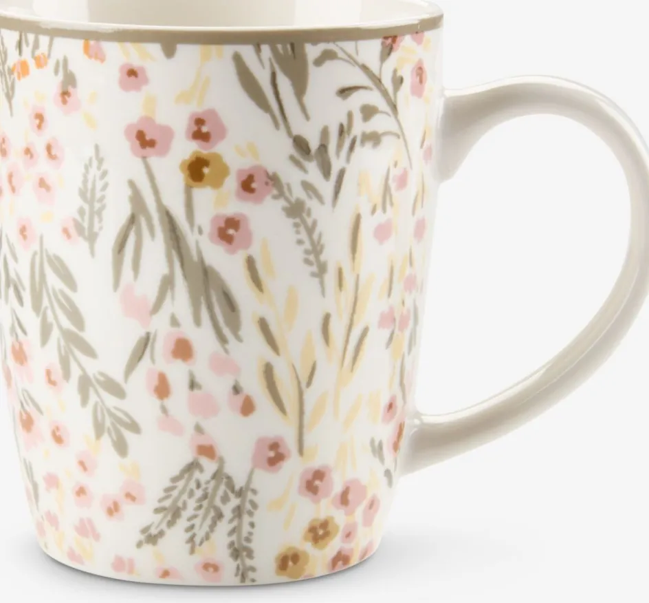 Online EMILTaza EMIL Ø8xA10cm 35cl con flores Vasos Y Tazas
