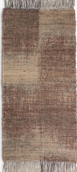 New ENGSYREAlfombra ENGSYRE 70x140 natural/berenjena Alfombras Pequeñas|Alfombras
