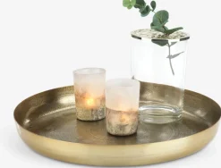 Discount ERLINGBandeja decorativa ERLING Ø34xA4cm latón Accesorios Decoracion
