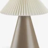Outlet ESMUNDLámpara a pilas ESMUND 16xA21cm marrón/blanco temporizador Iluminación Decorativa