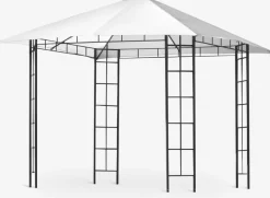 Discount FAABORGCenador FAABORG A3xL3xA2,65m blanco Cenadores Y Pérgolas