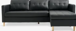 Outlet FALSLEVSofá FALSLEV chaise longue polipiel 2 Plazas|3 Plazas