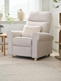 New FERRITSLEVSillón reclinable FERRITSLEV tela beis Sillones