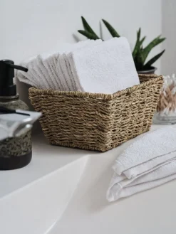 Hot FLISBYBASICToalla de tocador FLISBY 10 unidades blanco Toallas De Lavabo|Toallas De Manos