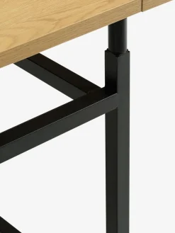 Discount FOLDINGBROMesa de comedor FOLDINGBRO 75x38/84/130 color roble cálido Mesas De Comedor