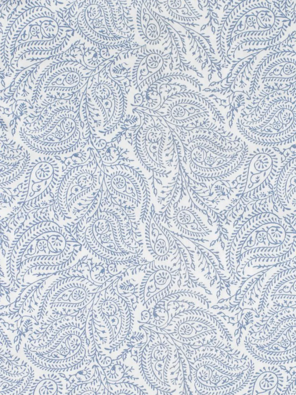 Clearance FREDERIKKEPLUSJuego funda nórdica satén FREDERIKKE 155x220 azul/blanco Juegos De Funda Nórdica