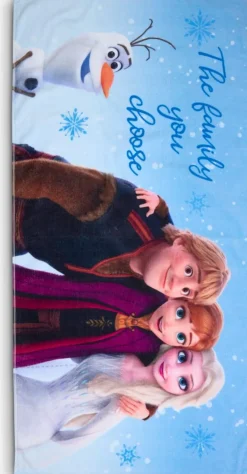 Hot FROZENGOLDToalla de ducha FROZEN 70x140 Niños Toallas De Lavabo|Toallas De Manos