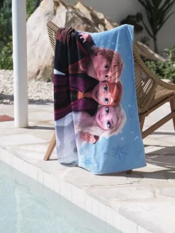 Hot FROZENGOLDToalla de ducha FROZEN 70x140 Niños Toallas De Lavabo|Toallas De Manos