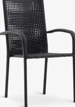 Discount FUGLEBJERGSilla apilable FUGLEBJERG negro Sillas De Jardín