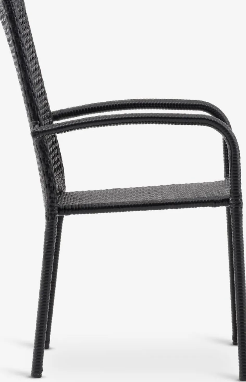 Discount FUGLEBJERGSilla apilable FUGLEBJERG negro Sillas De Jardín