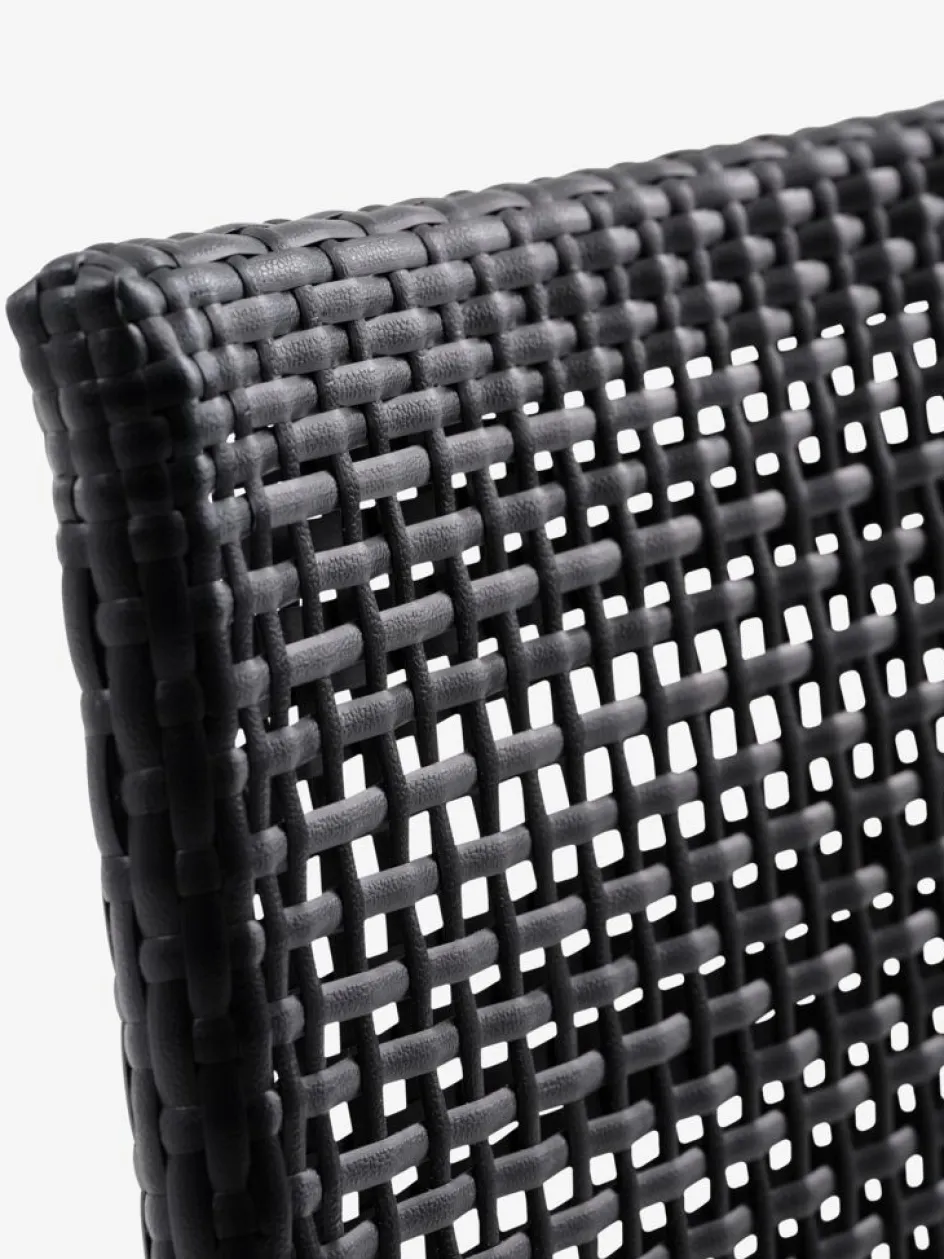 Discount FUGLEBJERGSilla apilable FUGLEBJERG negro Sillas De Jardín