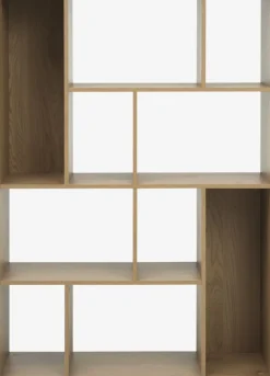 Hot GADEHUSEEstantería GADEHUSE 10 estantes color roble natural Estanterias Y Librerías|Estanterias Y Librerías