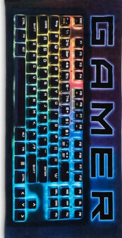 Hot GAMERGOLDToalla de ducha GAMER 70x140 Niños Toallas De Lavabo|Toallas De Manos