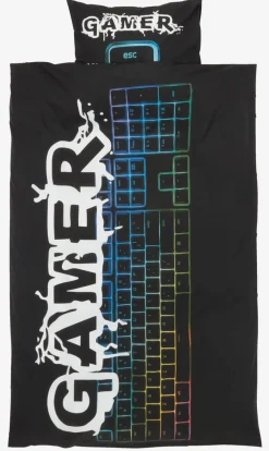 Online GAMINGPLUSJuego funda nórdica GAMING 155x220 negro Juegos De Funda Nórdica|Juegos De Funda Nórdica Infantiles