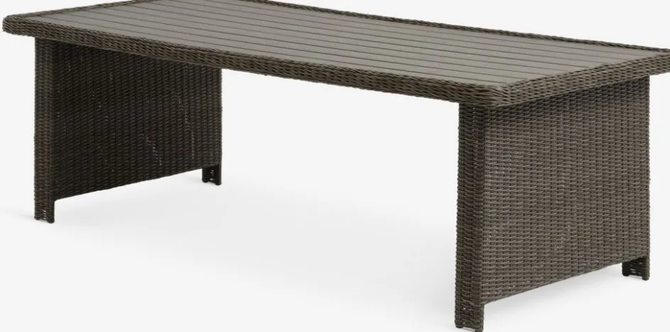 Discount GAMMELBYMesa de jardín GAMMELBY A100xL225 gris Mesas De Jardín