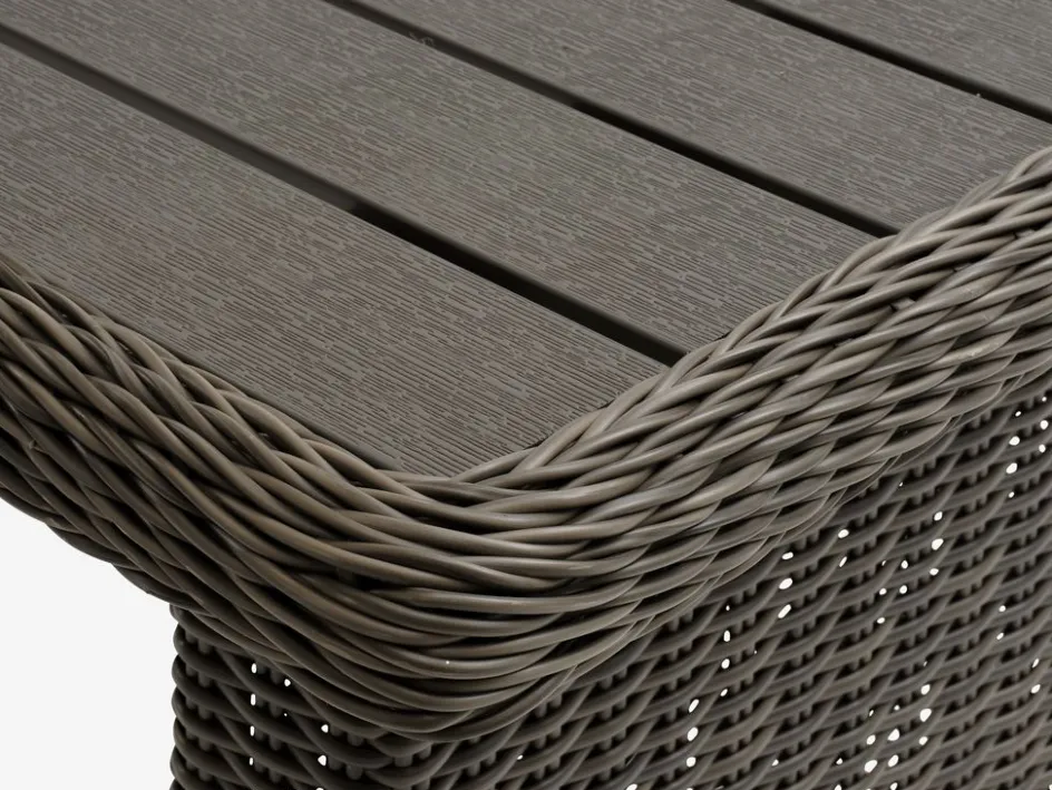 Discount GAMMELBYMesa de jardín GAMMELBY A100xL225 gris Mesas De Jardín