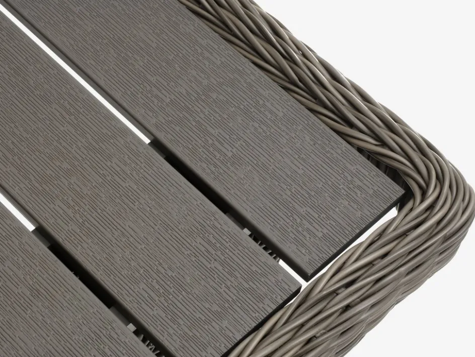 Discount GAMMELBYMesa de jardín GAMMELBY A100xL225 gris Mesas De Jardín