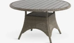 Hot GAMMELBYMesa de jardín GAMMELBY Ø130 gris Mesas De Jardín