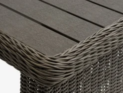 Discount GAMMELBYMesa GAMMELBY L225 + 4 sillas GAMMELBY gris Conjuntos Mesa Y Sillas De Jardín