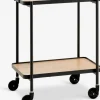 Sale GANGSTEDCarrito GANGSTED 2 estantes color roble cálido/negro Otros