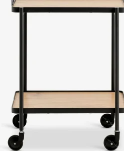 Sale GANGSTEDCarrito GANGSTED 2 estantes color roble cálido/negro Otros