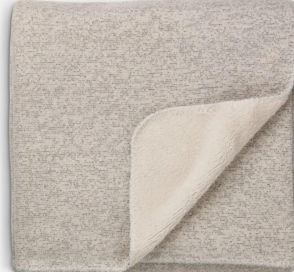 New GEDEBLADManta GEDEBLAD 130x180 gris/blanco Mantas