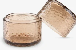Best GENEVADBote GENEVAD Ø8xA10cm cristal marrón Cuidado Personal|Accesorios