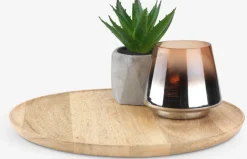 Discount GERNERBandeja decorativa GERNER Ø30cm madera Accesorios Decoracion
