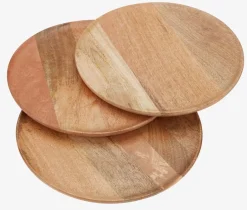 Discount GERNERBandeja decorativa GERNER Ø30cm madera Accesorios Decoracion