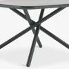 Discount GOTHENBURGMesa de jardín GOTHENBURG A120xL120 gris Mesas De Jardín