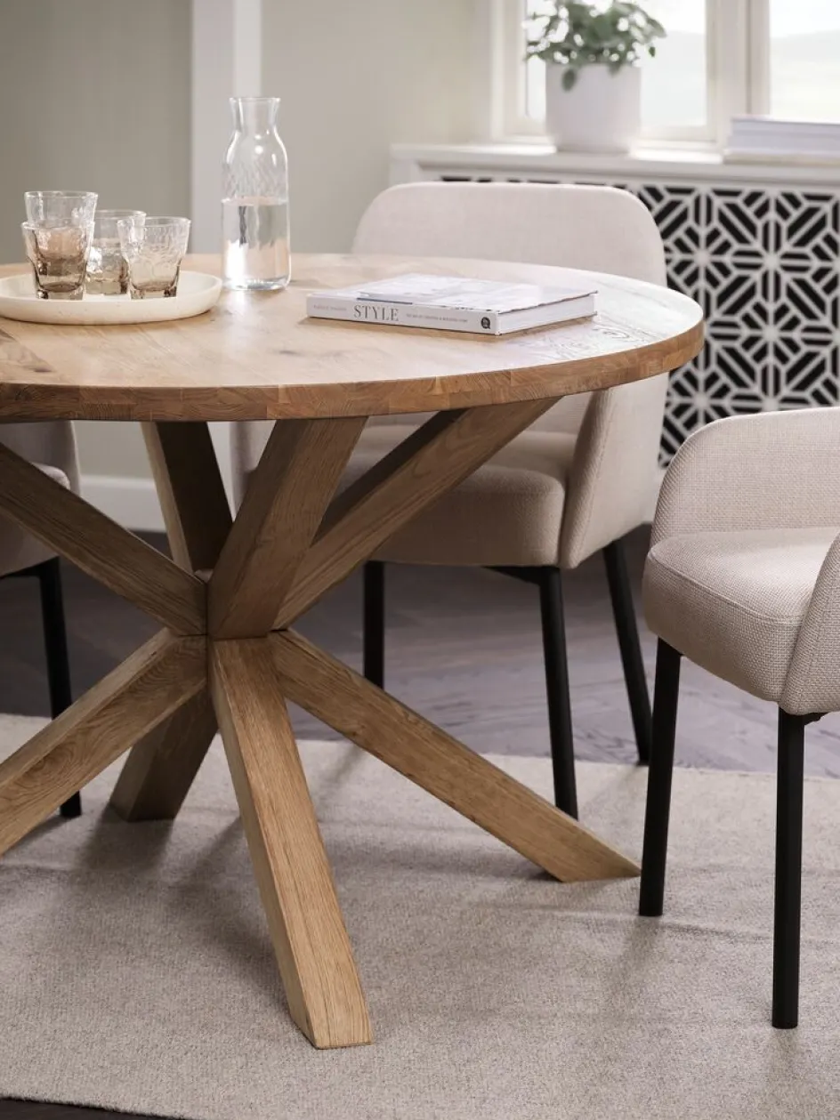 Sale GRIBSKOVMesa de comedor GRIBSKOV Ø120 roble natural Mesas De Comedor