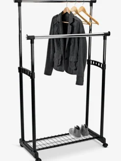 Clearance GUDMEBurro para ropa GUDME doble negro/cromo Burros Para Ropa|Burros Para Ropa